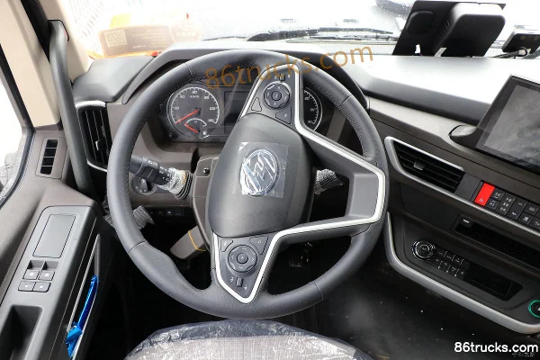 SAIC Hongyan Jiehu H6 Standard High-Efficiency Lightweight 430hp 6X4(10 wheels) Tractor Truck (China VI)(Short Wheelbase) Cab (3) | 86Trucks