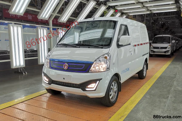 Shaanxi Tongjia Electric Cow 2 Ruyi Edition 2.1T 4.03m pure electric enclosed van 31.25kWh Exterior (3) | 86Trucks