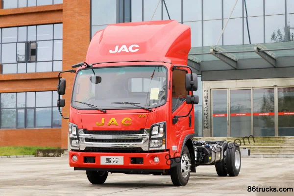 JAC Weiling K6 160 hp 4X2(6 wheels) 3.82m semi-sleeper van light truck (China VI) (Ankang) Exterior (3) | 86Trucks