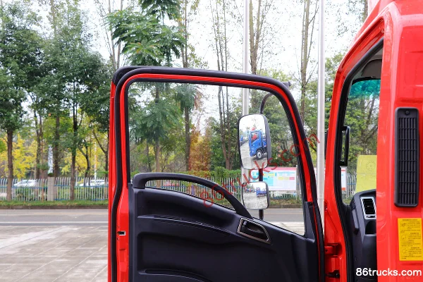 JAC Weiling K6 160 hp 4X2(6 wheels) 3.82m semi-sleeper van light truck (China VI) (Ankang) Cab (2) | 86Trucks