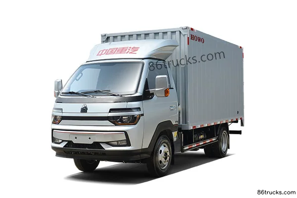 Sinotruk HOWO Xiaoshuai 130 ch 4X2(6 roues) petit camion fourgon à cabine simple 3,6 m Extérieur (2) | 86Trucks