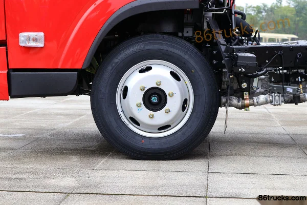 JAC Weiling K3 127 ch 4X2(6 roues) CNG 4,1 m cabine simple camion plateau léger Châssis (1) | 86Trucks