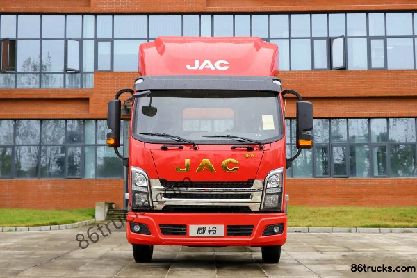 JAC Weiling K8 170hp 4X2(6 wheels) 5.48m Semi-row Flatbed Cargo Truck (China VI) Exterior (2) | 86Trucks
