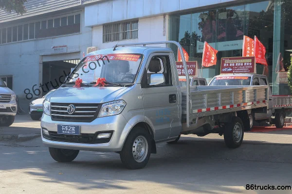 Dongfeng C51 2021 Standard 1.6L 122hp 4X2(6 wheels) Gasoline 3.2m Single Row Flatbed Mini Truck (China VI) Exterior (3) | 86Trucks