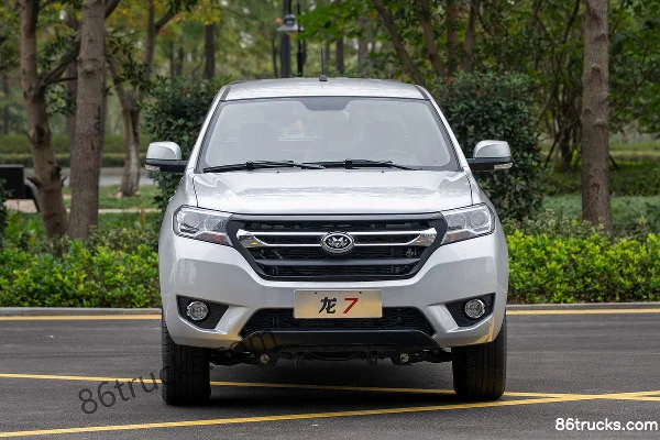 Fujian Qiteng Long 7 Youth Edition 163hp 4x2(6 wheels) Standard Wheelbase Double Row Pickup (China VI) Cab (2) | 86Trucks