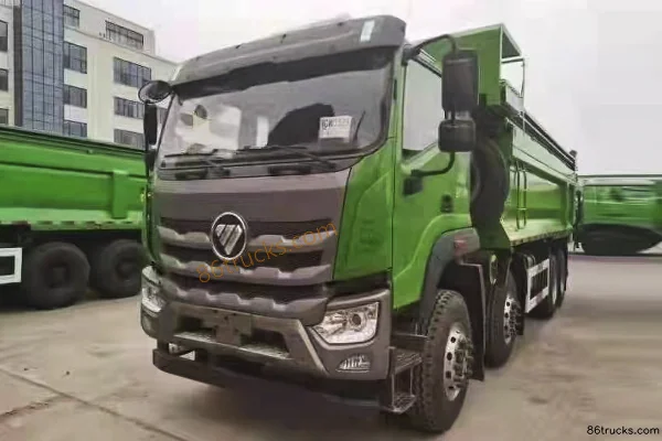 Foton Auman Planet 350hp 8X4(12 wheels) 6.8m Dump Truck Exterior (2) | 86Trucks