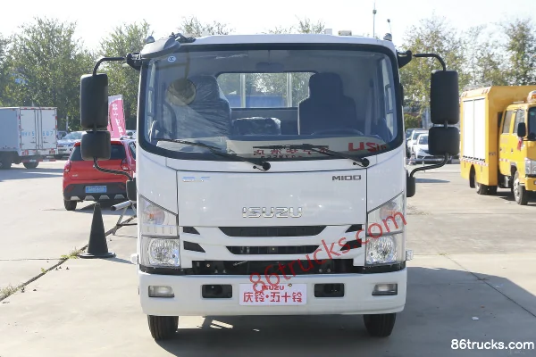 Qingling Isuzu M100 120hp 4X2(6 wheels) 4.205m Single Row Flatbed Light Truck (China VI) Exterior (2) | 86Trucks