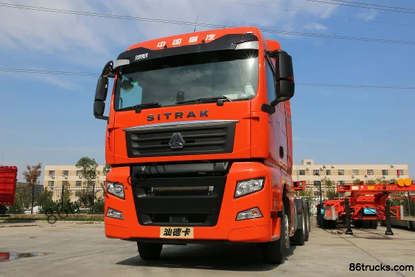 Sinotruk Sitrak G7 Heavy Truck Luxury Edition 510 hp 6X4(10 wheels) AMT Automatic Tractor Truck (China VI) Exterior (2) | 86Trucks