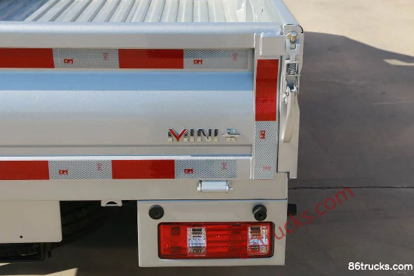 Yema MINI Card 91 hp 4X2(6 wheels) 2.71m Single Row Flatbed Mini Truck (China VI) Body (3) | 86Trucks