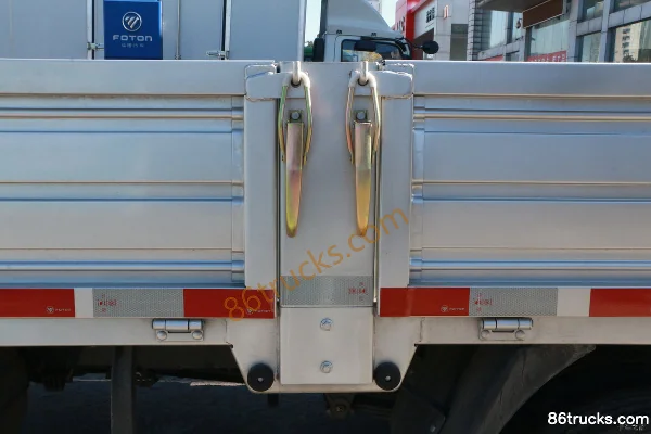 Foton Times Leader 6 150hp 4X2(6 wheels) 4.2m Single Row Flatbed Light Truck (WLY 6-speed) Body (2) | 86Trucks