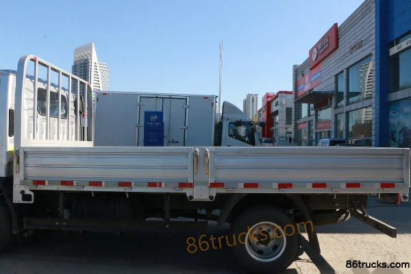 Foton Times Leader 6 150hp 4X2(6 wheels) 4.2m Single Row Flatbed Light Truck (WLY 6-speed) Body (1) | 86Trucks