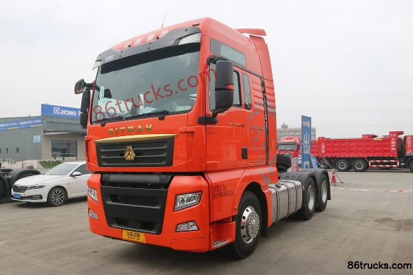 Sinotruk Sitrak C7H heavy truck 540hp 6X4(10 wheels) AMT automatic tractor truck (super high roof) Exterior (3) | 86Trucks