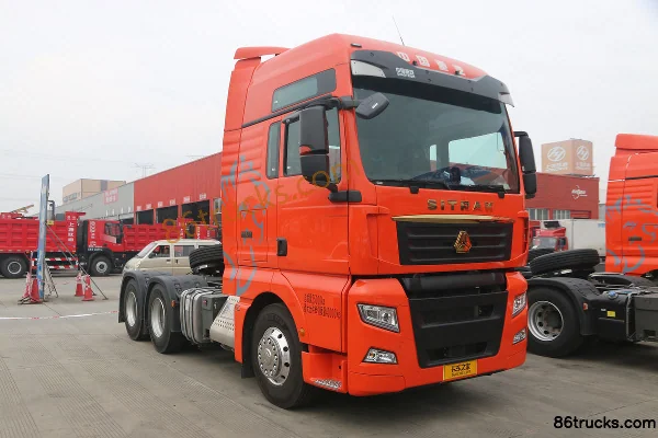 Sinotruk Sitrak C7H heavy truck 540hp 6X4(10 wheels) AMT automatic tractor truck (super high roof) Exterior