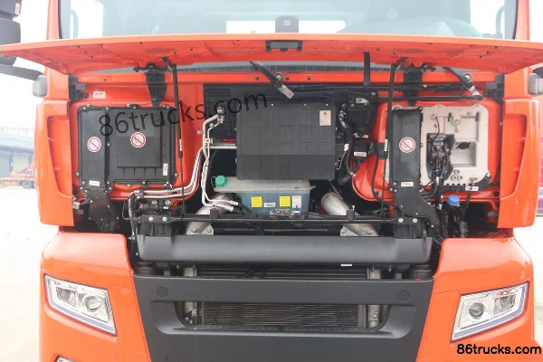 Sinotruk Sitrak C7H heavy truck 540hp 6X4(10 wheels) AMT automatic tractor truck (super high roof) Chassis (1) | 86Trucks