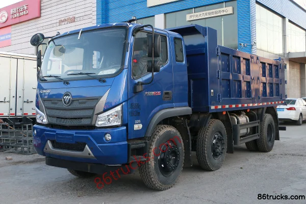 Foton Big Diamond ES5 220hp 6X2(8 wheels) 4.8m Dump Truck (457C rear axle) Exterior (3) | 86Trucks