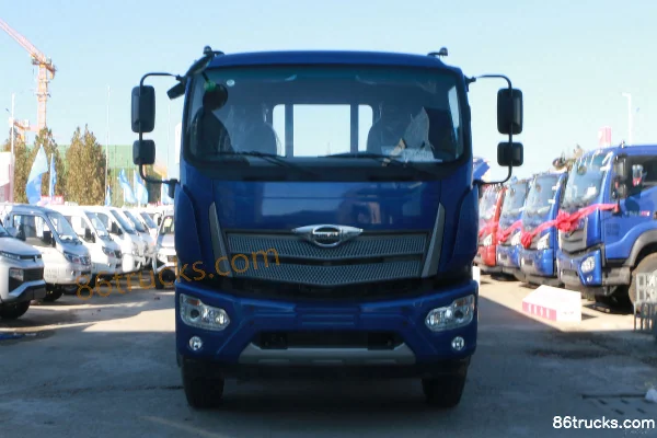 Foton Times Linghang ES7 270hp 8X2(10 wheels) 8.8m Flatbed Cargo Truck (China VI) Exterior (2) | 86Trucks