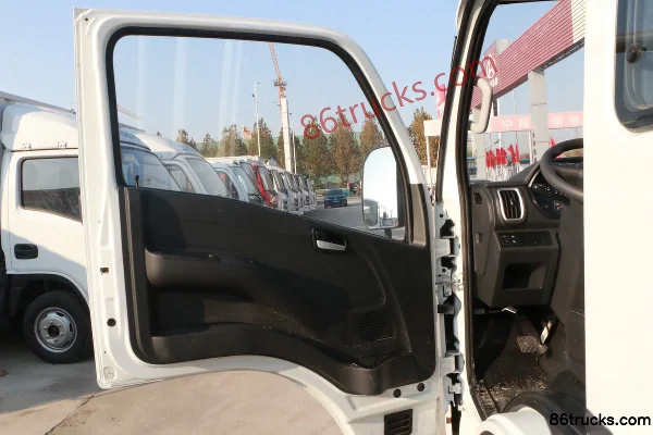 Yuejin Fuxing S80 95hp 4X2(6 wheels) 3.62m Semi-row Flatbed Light Truck (China VI) Cab (1) | 86Trucks