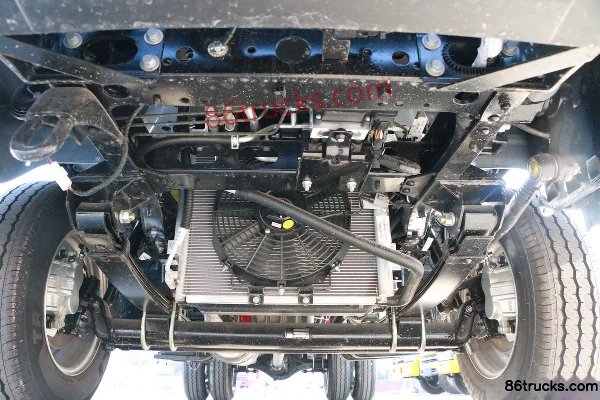 Yuejin Fuxing S80 95hp 4X2(6 wheels) 3.62m Semi-row Flatbed Light Truck (China VI) Chassis (1) | 86Trucks