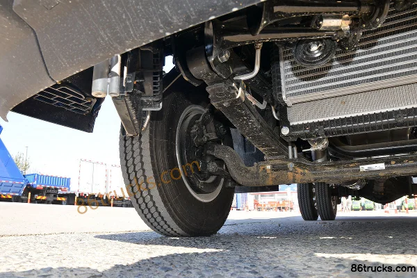 Feidi W5 163 ch 4X2(6 roues) camion plateau 4,18 m cabine simple (China VI) Châssis (2) | 86Trucks
