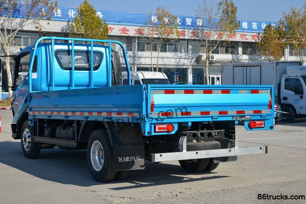 Feidi W5 163 ch 4X2(6 roues) camion plateau 4,18 m cabine simple (China VI) Carrosserie (3) | 86Trucks