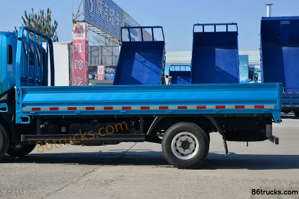 Feidi W5 163 ch 4X2(6 roues) camion plateau 4,18 m cabine simple (China VI) Carrosserie (2) | 86Trucks