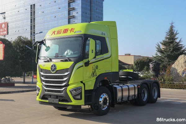 Dayun V7 Heavy Truck 460 hp 6X4(10 wheels) Tractor Truck (China VI)(400 Rear Axle) Exterior (3) | 86Trucks