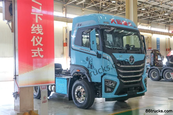 Dayun V7H Heavy Truck MINI Northern Edition 430hp 6X4(10 wheels) Tractor Truck (Lower Height Mother Truck)(Hydraulic Ret
