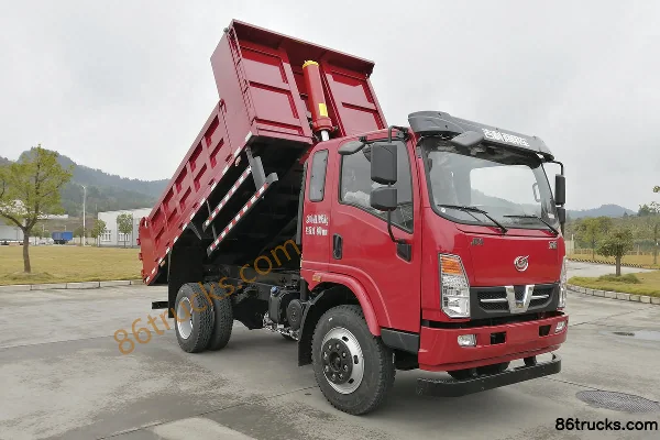 Jialong Longjun 160 hp 4X2(6 wheels) 4.14m Dump Truck Exterior (2) | 86Trucks