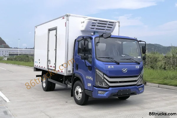 Jialong Longju 130 ch 4X2(6 roues) camion frigorifique 4,05 m (carrosserie large) Extérieur (3) | 86Trucks