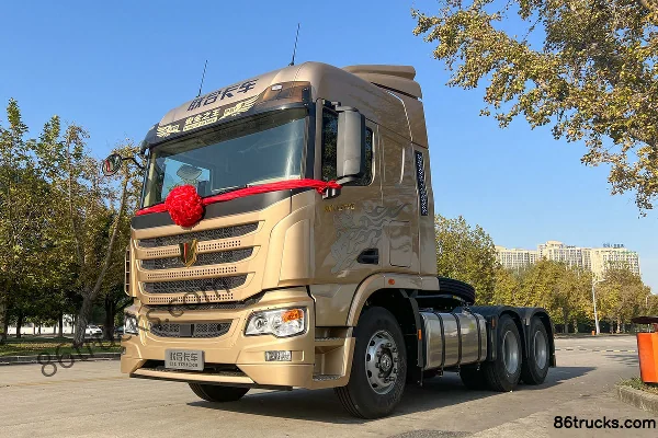 Union Truck U⁺510 Heavy Truck Gold Edition 510hp 6X4(10 wheels) Tractor Truck (China VI) Exterior (3) | 86Trucks