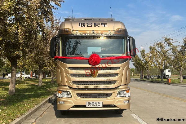 Union Truck U⁺510 Heavy Truck Gold Edition 510hp 6X4(10 wheels) Tractor Truck (China VI) Exterior (2) | 86Trucks