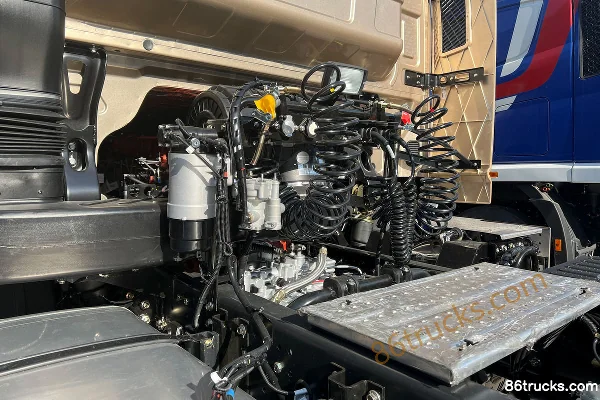 Union Truck U⁺510 Heavy Truck Gold Edition 510hp 6X4(10 wheels) Tractor Truck (China VI) Chassis (2) | 86Trucks