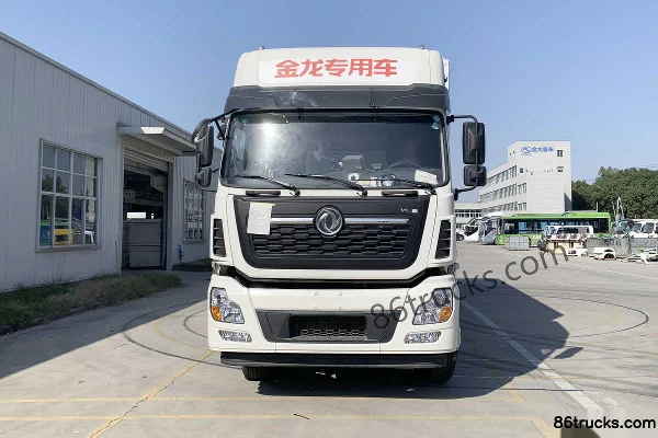 Dongfeng Commercial Vehicle Tianlong VL 350 hp 8X4(12 wheels) Livestock Transport Truck (King Long brand) Exterior (2) | 86Trucks
