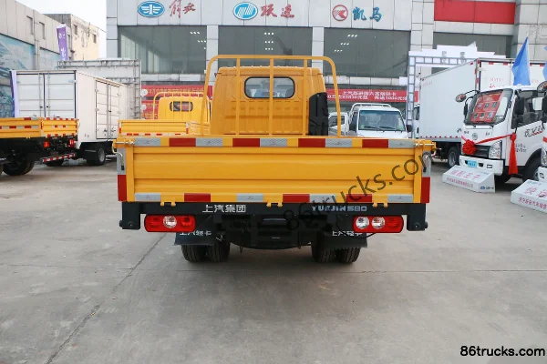 Yuejin Fuxing S80 133 ch 4X2(6 roues) 2,65 m camion plateau double cabine (China VI) Carrosserie (2) | 86Trucks