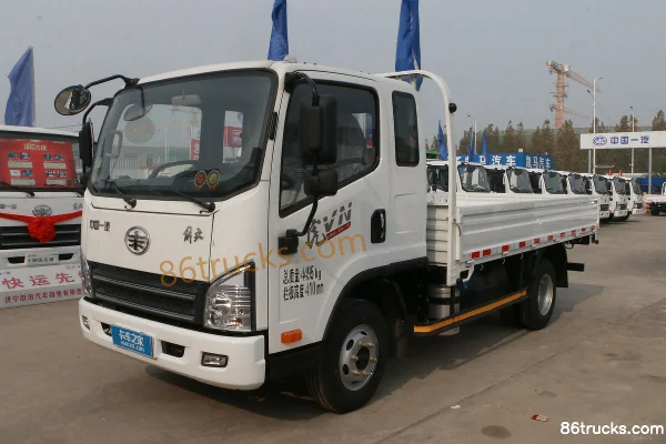 FAW Jiefang Hu VH 130hp 4X2(6 wheels) 3.82m semi-row flatbed truck (China VI) Exterior (3) | 86Trucks