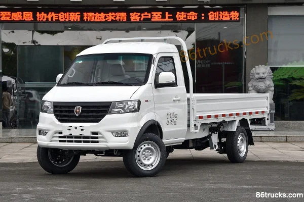 Jinbei Jinka S30 2022 Comfort 1.6L 123hp 4X2(6 wheels) Gasoline 3m Single Row Flatbed Mini Truck (China VI) Exterior (3) | 86Trucks