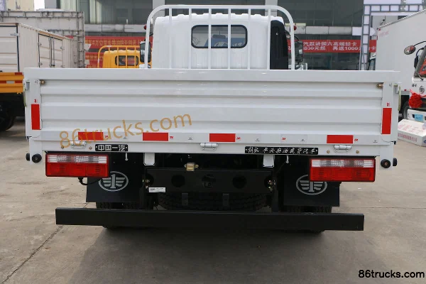 FAW Jiefang Hu VH 160hp 4X2(6 wheels) 4.16m single-row flatbed light truck Body (2) | 86Trucks