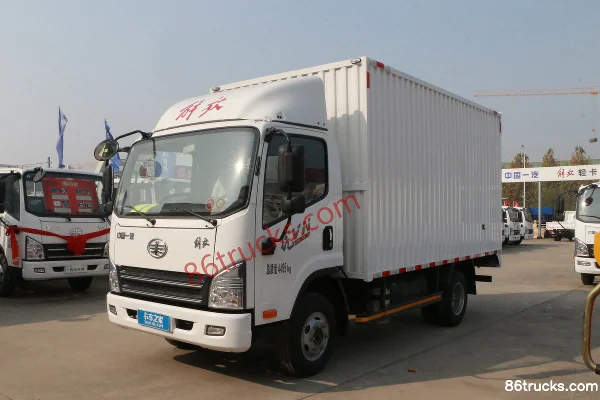 FAW Jiefang Hu VN 120hp 4X2(6 wheels) 4.16m Single Row Van Light Truck (China VI) Exterior (3) | 86Trucks