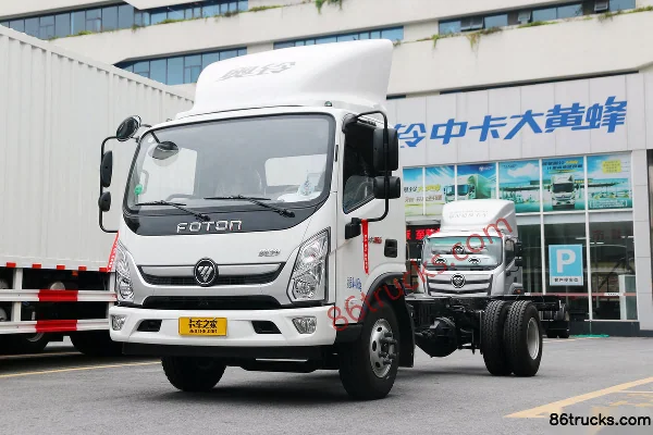 Foton Aoling Xinjieyun Dali Ge 183hp 4X2(6 wheels) 5.25m single-row railed light truck (China VI) Exterior (3) | 86Trucks