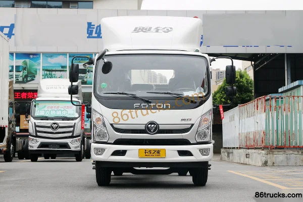Foton Aoling Xinjieyun Dali Ge 183hp 4X2(6 wheels) 5.25m single-row railed light truck (China VI) Exterior (2) | 86Trucks