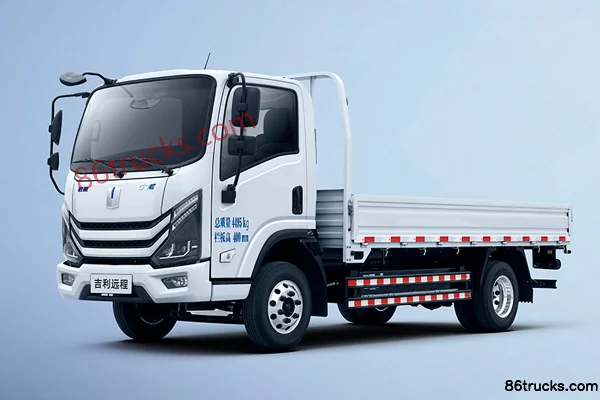 FARIZON G7E 4.5T 4.1 m cabine simple camion plateau électrique pur 80.6kWh 4X2(6 roues) Extérieur (2) | 86Trucks