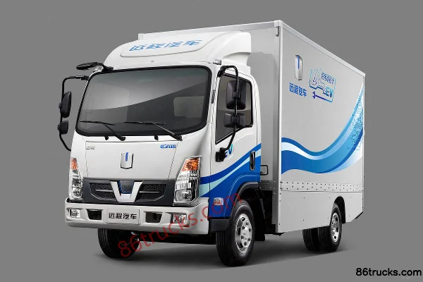 FARIZON E200 4.5T 4.14m cabine simple camion léger fourgon 100% électrique 81.14kWh 4X2(6 roues) Extérieur (2) | 86Trucks