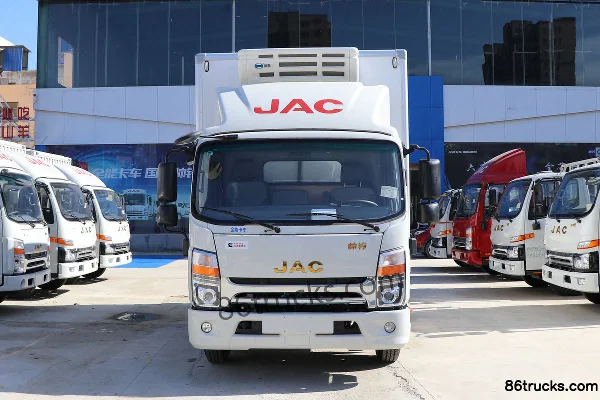 JAC Shuailing Q6 160 ch 4X2(6 roues) Camion frigorifique 4,015 m (China VI) (Xingrui) Extérieur (2) | 86Trucks