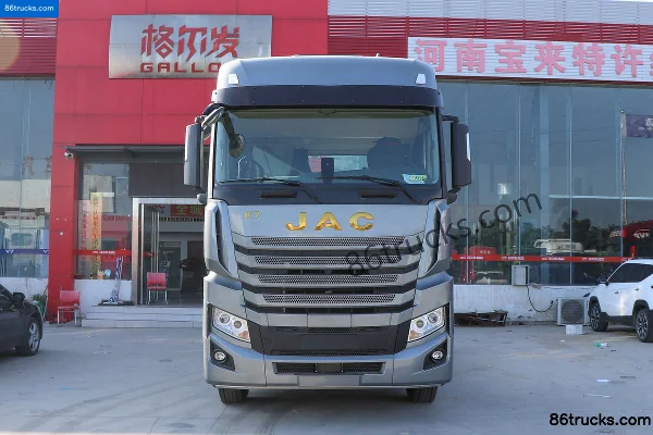 JAC GallopK7 Heavy Truck Comfort Edition 560 hp 6X4(10 wheels) AMT Automatic Tractor Truck (China VI) Exterior (2) | 86Trucks