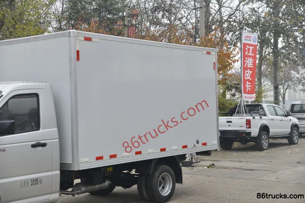 Kama Ruijie 1.5L 113hp 4X2(6 wheels) Gasoline 3.3m Single Row Van Mini Truck (China VI) Body (1) | 86Trucks