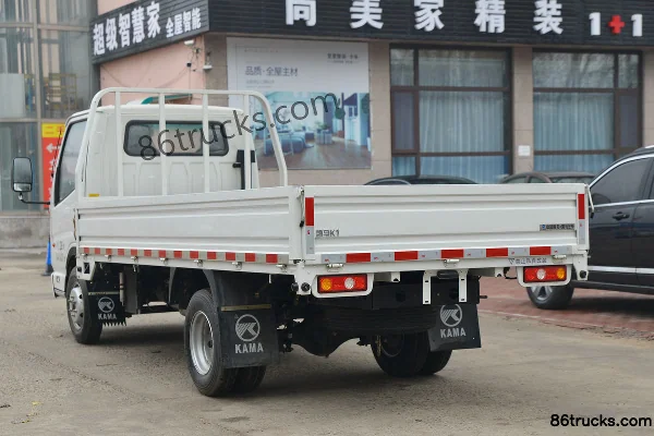 Kama K1 1,5 L 113 ch 4X2(6 roues) Camion léger à plateau 3,56 m cabine simple (China VI) Carrosserie (3) | 86Trucks