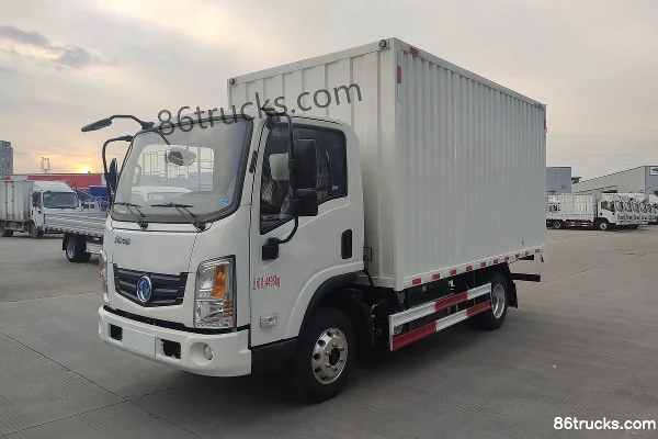 Dongfeng T19 4.5T 4.13m Single Row Pure Electric Van Light Truck 106.95kWh 4X2(6 wheels) Exterior (2) | 86Trucks