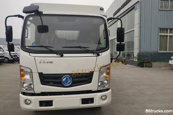 Dongfeng T19 4.5T 4.13m Single Row Pure Electric Cage Cargo Light Truck 106.95kWh 4X2(6 wheels) Exterior (2) | 86Trucks
