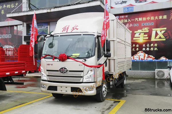 FAW Jiefang Lingtu 160 ch 4X2(6 roues) camion léger à ridelles 4,16 m, cabine simple (China VI) (FAW Jiefang 6 vitesses) Extérieur (3) | 86T