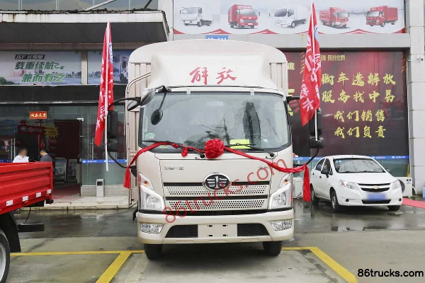 FAW Jiefang Lingtu 160 ch 4X2(6 roues) camion léger à ridelles 4,16 m, cabine simple (China VI) (FAW Jiefang 6 vitesses) Extérieur (2) | 86T